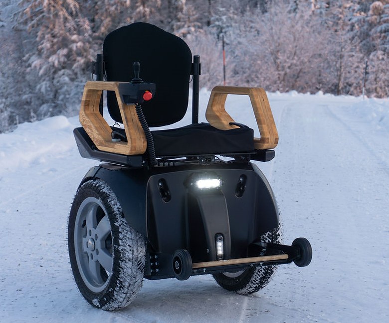 Electric wheelchair motor